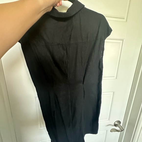 Black Linen Dress from Mango - Picture 2 of 3